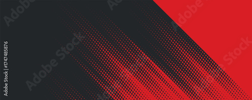 Background, contrast red and black color abstract template for business design. Technology style. You can use it for advertising, sports posters, templates, business presentations. Vector illustration