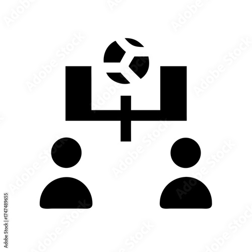 Illustration of a soccer formation