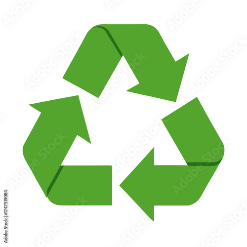green recycle symbol