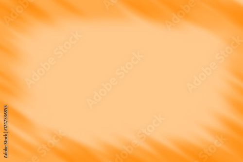 Abstract orange page boarder background for certificates and posters with blank space for text