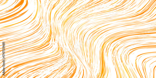 Beautiful abstraction of liquid paints in slow blending flow mixing together gently