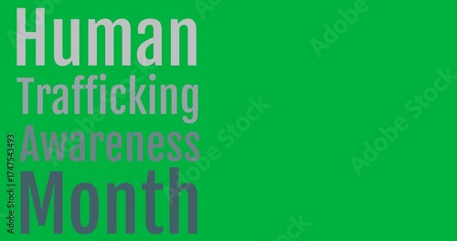 National Human Trafficking's Awareness Month Human Trafficking Human Rights Awareness crime abuse