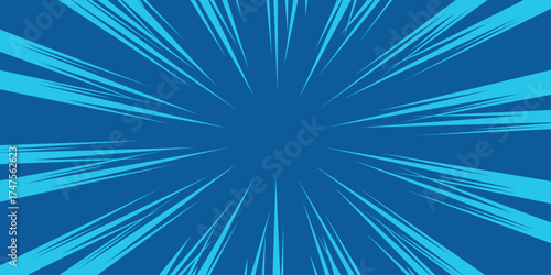 Comic book background. Pop art motion rays background for magazine, cover, ad, banner, website.