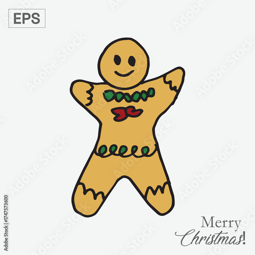 ginger bread illustration