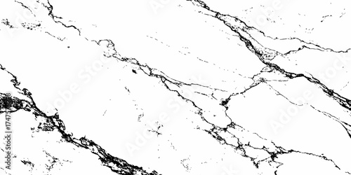 Elegant white marble texture with fine black veins, natural stone pattern for interior design, background, or product presentation. High-resolution abstract surface, modern and minimalistic style.