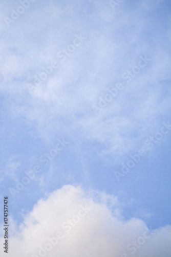 blue sky with clouds