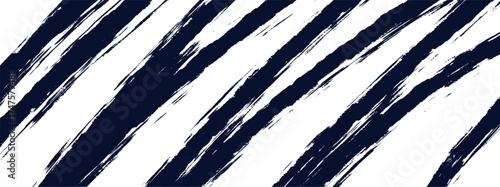 Abstract brush stroke pattern with bold diagonal lines. Brush stroke texture is used as abstract brush stroke background for modern design. Brush stroke pattern emphasizes dynamic artistic feel