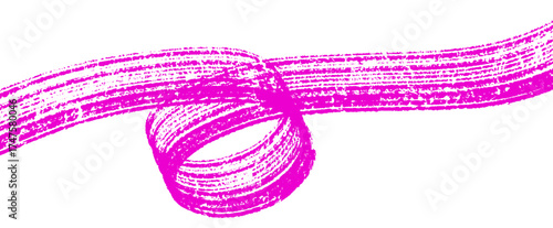 Brush stroke abstract background with vivid pink brush stroke texture. Brush stroke creates dynamic artistic accent for design, making brush stroke bold, expressive and modern