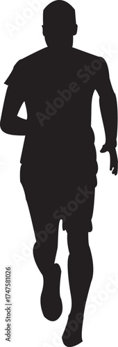 Twentyfour hour clock silhouette midnight black time concept icon design