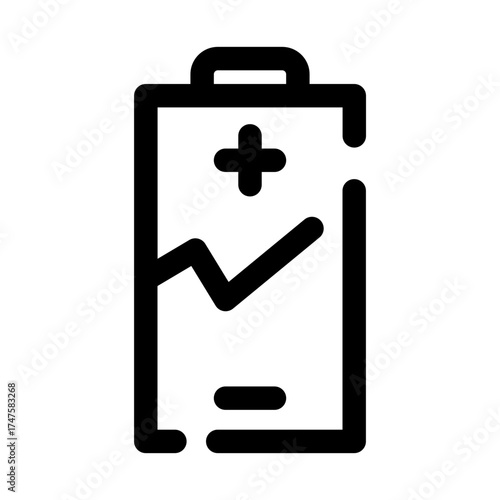 Charging battery icon