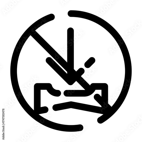 No download icon