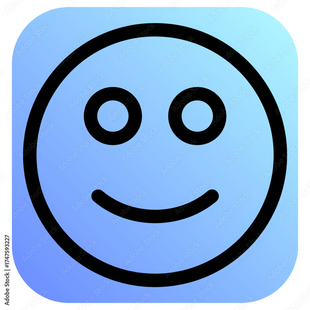 Fototapeta premium emoticon icon