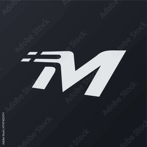Modern "M" Car Logo Design