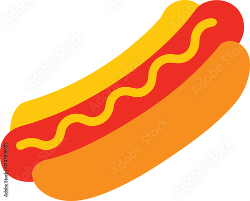 hot dog vector illustration design