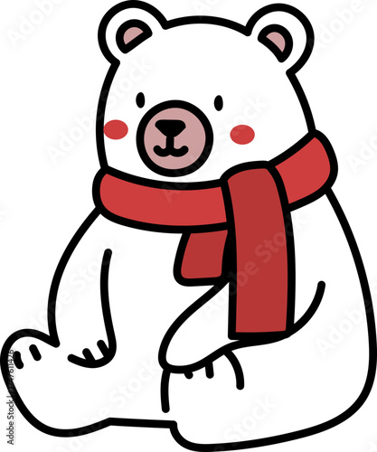 겨울동물캐릭터