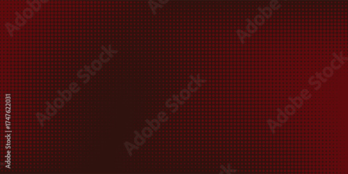 Dots halftone red color pattern gradient texture yellow technology digital background. Dots pop art comics with nature graphic design.