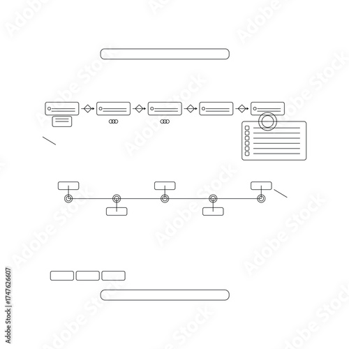 Clinical Trial Phase Chart Unique Vector – Drug Development Timeline, Research Stages, and Medical Testing Illustration
