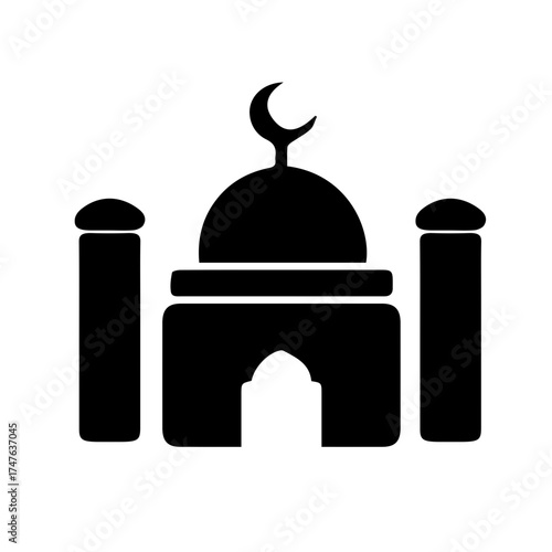 Islamic Mosque Silhouette