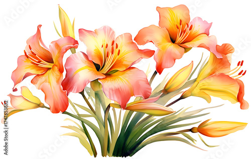 stunning close-up view of vibrant , their petals gracefully unfurling to reveal intricate details and delicate textures. capturing the ephemeral beauty of nature.
