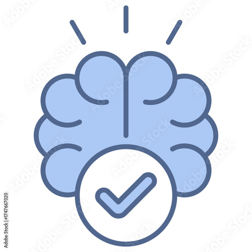 Knowledge Blue Icon