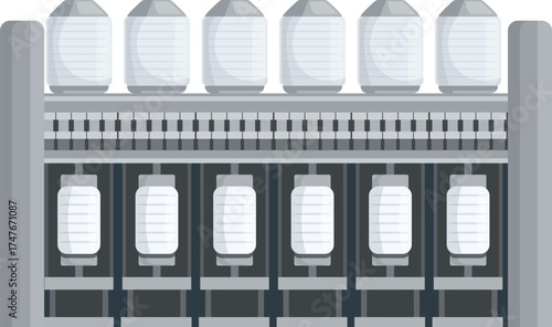 Modern industrial building processing materials with specialized machinery, representing manufacturing and production processes