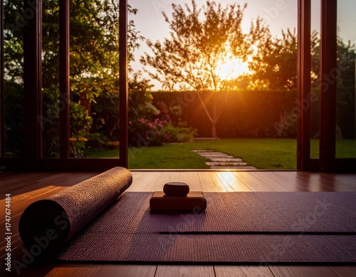Serene Mindfulness and Meditation Space