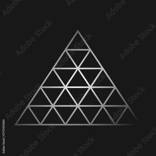 abstract triangle background