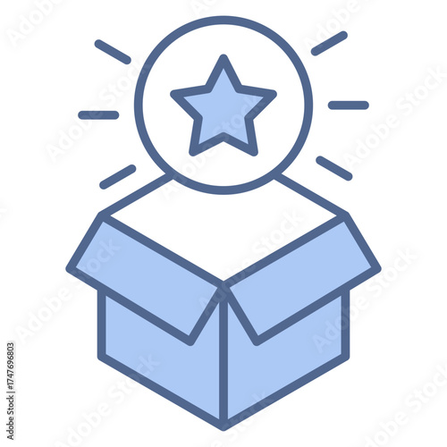 Novelty Blue Icon