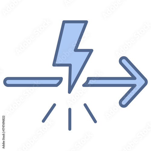 Disruption Blue Icon