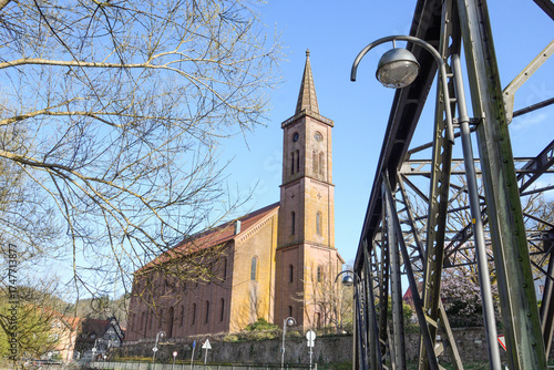 Old Church of Schiltach in Germany