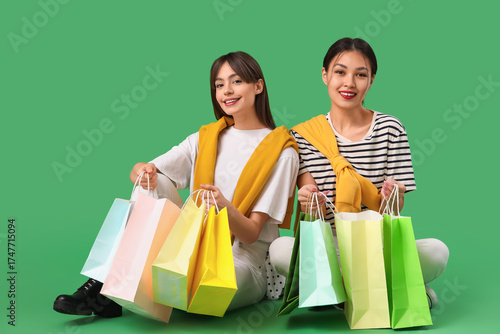 Beautiful young women with ...