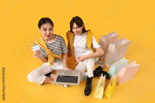 Beautiful young women with ...