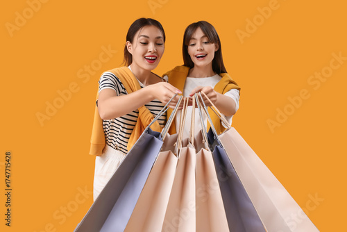 Beautiful young women with ...