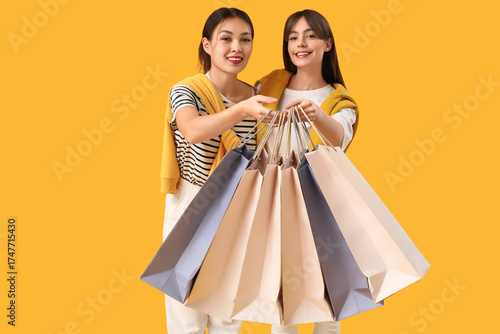 Beautiful young women with ...