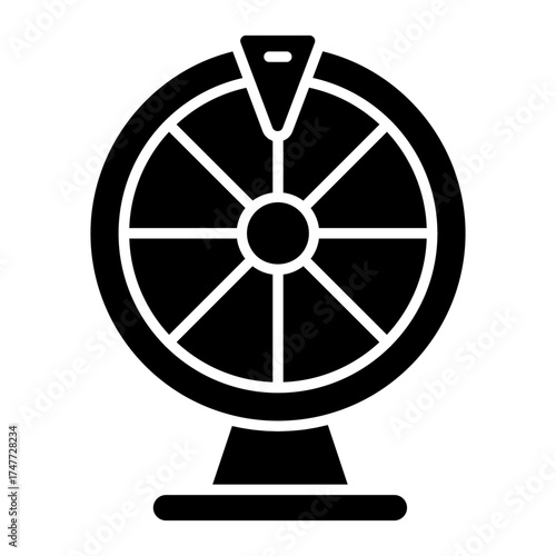 Premium download icon of fortune wheel 