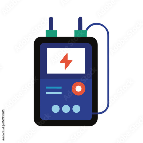 tens machine vector art