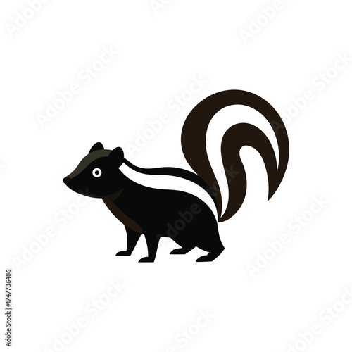 skunk vector art