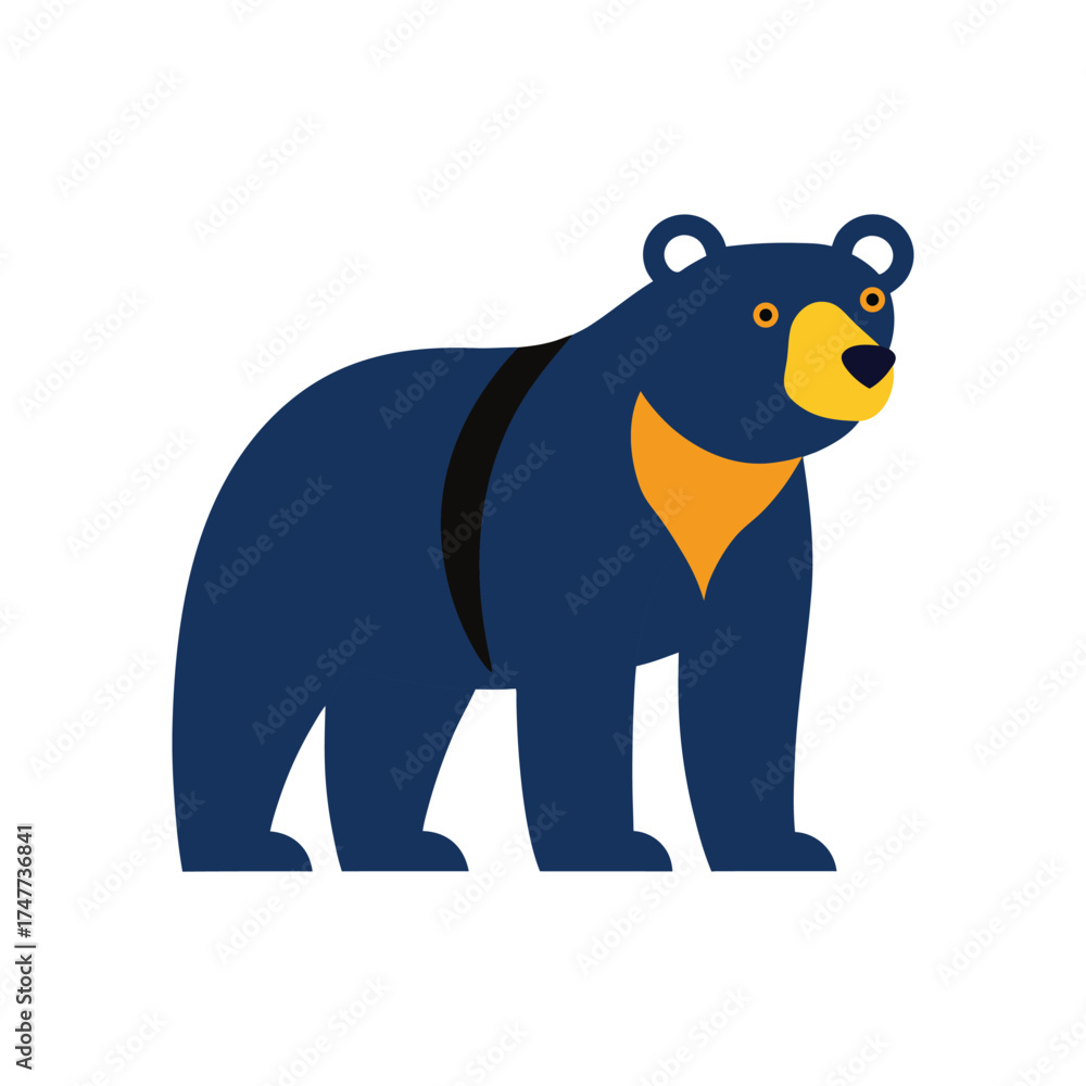Fototapeta premium bear vector art