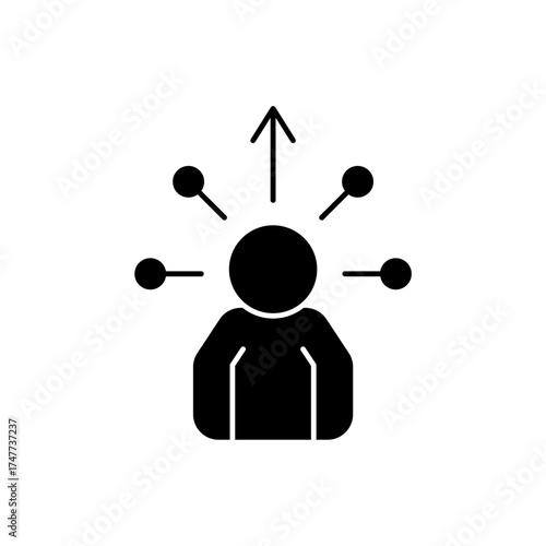 Icon a Personal Empowerment, isolated against a clean background.