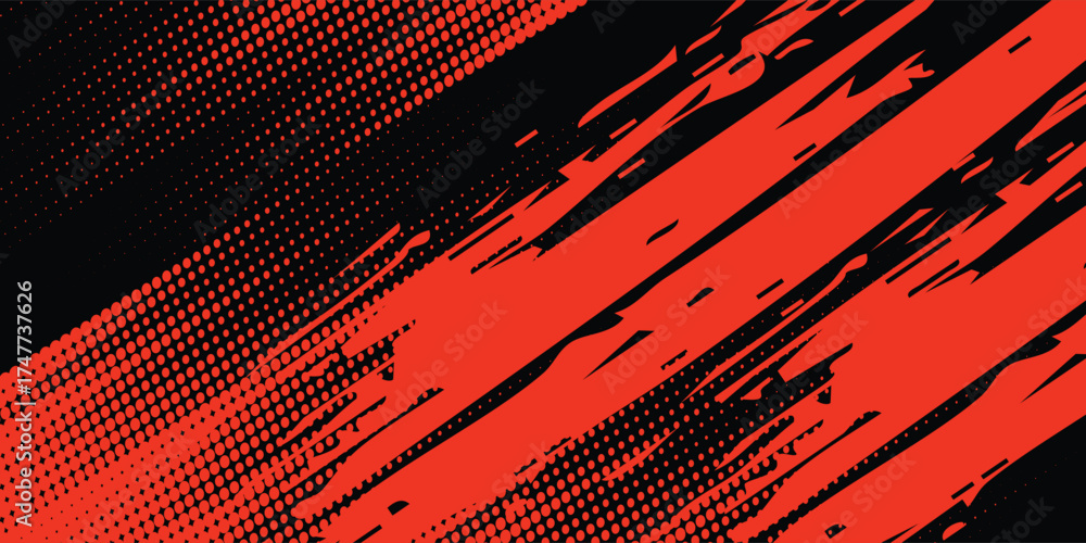 Naklejka premium Halftone background vector, abstract backdrop design with two tone pattern. vector illustration eps10