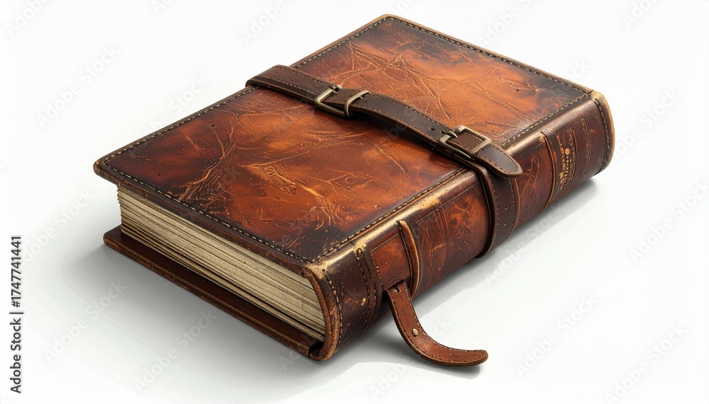 Obraz premium old book on white background