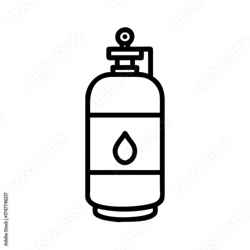 Gas Cylinder Icon
