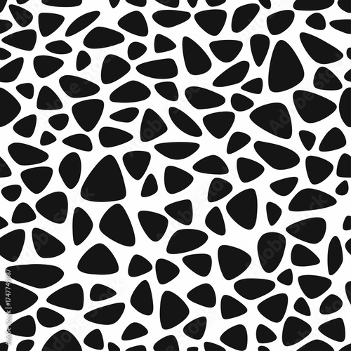 Abstract animal print, seam...