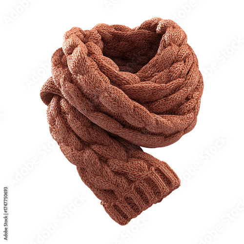 Warm winter scarf 