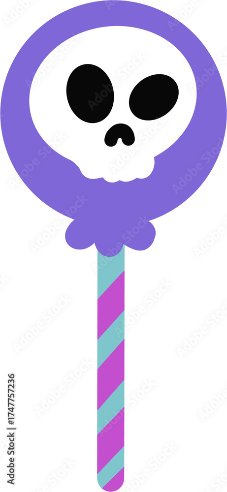 Obraz premium 할로윈막대사탕