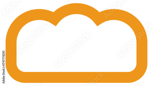 Carbohydrate icon vector showing a bread symbol representing energy source and nutrition value in food design.
