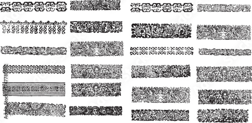 seamless pattern of old rusty metal