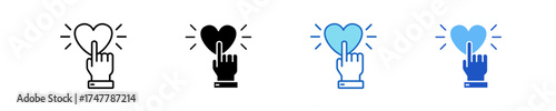 Feedback Loop  Icon Set Multiple Style Collection
