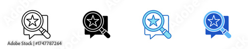 Client Feedback  Icon Set Multiple Style Collection
