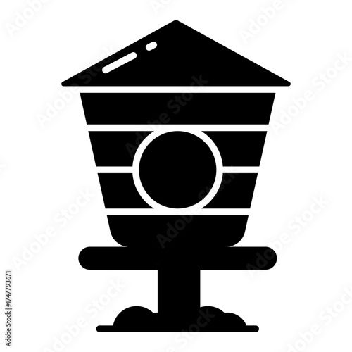 Premium download icon of birdhouse 